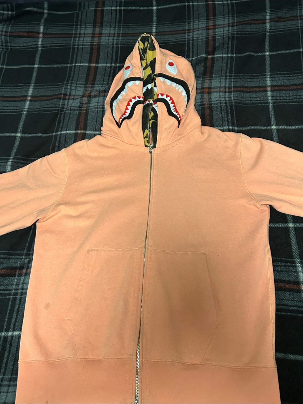 Bape PONR Double Shark hoodie
